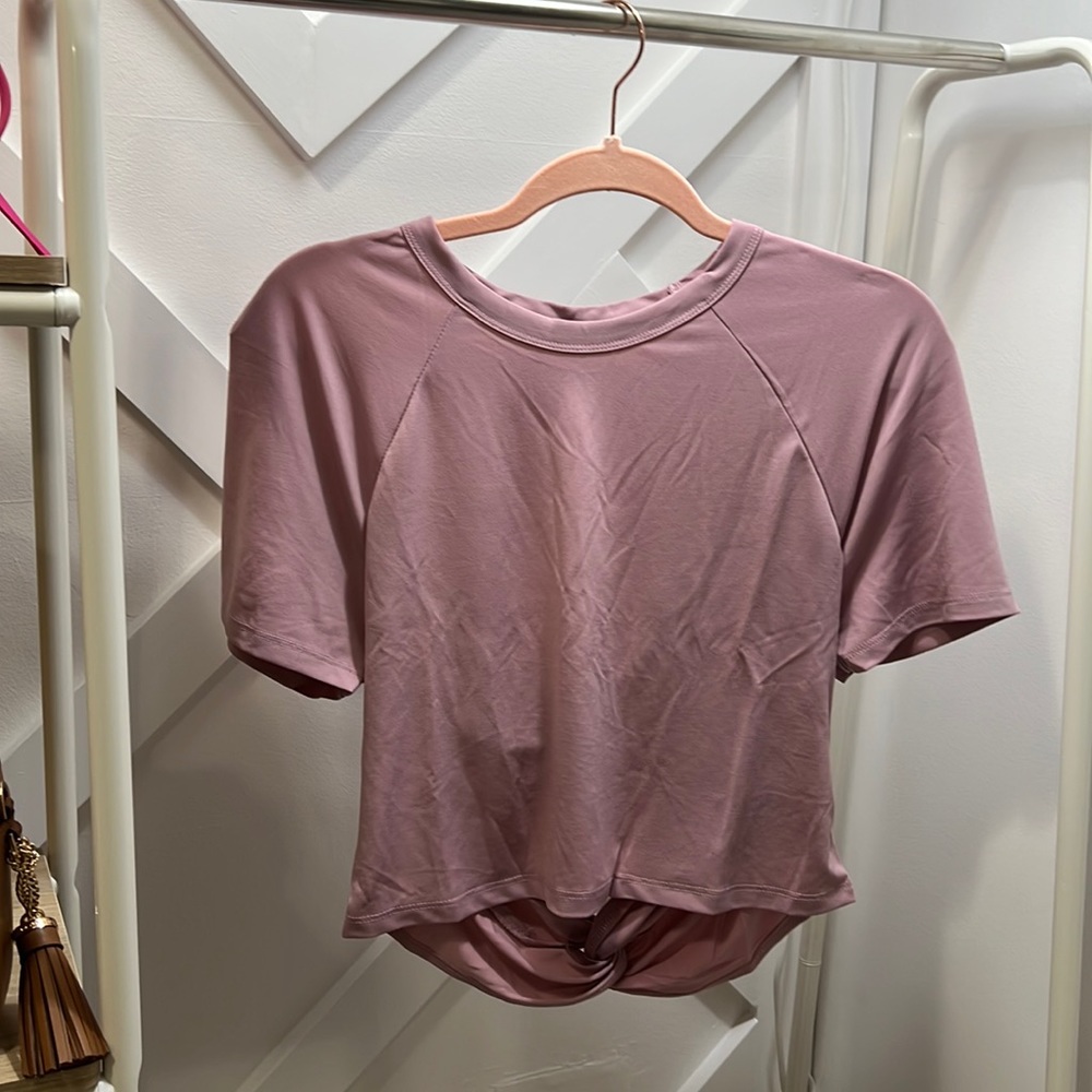 SHEIN Plus Twist Cutout Back Solid Top